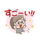 素敵シニアおもいやり言葉【デカ文字】6（個別スタンプ：34）