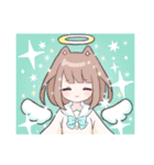 小鳥とわんこ女子（個別スタンプ：4）