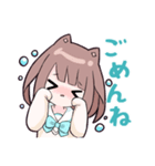 小鳥とわんこ女子（個別スタンプ：9）