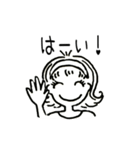 あの頃の女の子 スタンプ（個別スタンプ：9）