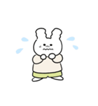 みどりのズボンのうさぎ（個別スタンプ：25）
