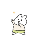 みどりのズボンのうさぎ（個別スタンプ：36）