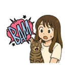 ハッピー＆ラッキースタンプ(=^ェ^=) ⑭（個別スタンプ：25）