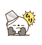 動く★雪だるまスタンプ4【気持ち】（個別スタンプ：7）
