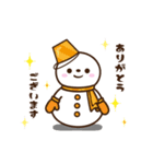 動く★雪だるまスタンプ4【気持ち】（個別スタンプ：13）