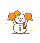 動く★雪だるまスタンプ4【気持ち】（個別スタンプ：19）