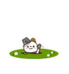 動く★雪だるまスタンプ4【気持ち】（個別スタンプ：21）