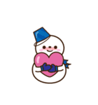 動く★雪だるまスタンプ4【気持ち】（個別スタンプ：23）