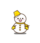 動く★雪だるまスタンプ4【気持ち】（個別スタンプ：24）