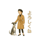 イタグレのロコとジェニーおばさん（個別スタンプ：2）