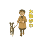 イタグレのロコとジェニーおばさん（個別スタンプ：19）