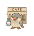 いろいろ桜文鳥のスタンプ（個別スタンプ：34）
