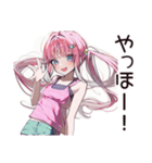 誘惑に負けそうなダイエット中女子♡（個別スタンプ：2）