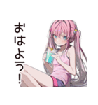 誘惑に負けそうなダイエット中女子♡（個別スタンプ：3）