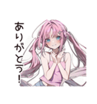 誘惑に負けそうなダイエット中女子♡（個別スタンプ：26）