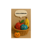 果物とたのしい仲間たち（個別スタンプ：6）