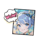 毎日美少女・ファンタジー10◆異世界AI女子（個別スタンプ：3）
