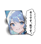 毎日美少女・ファンタジー10◆異世界AI女子（個別スタンプ：22）