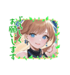 毎日美少女・ファンタジー10◆異世界AI女子（個別スタンプ：27）