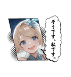 毎日美少女・ファンタジー10◆異世界AI女子（個別スタンプ：34）
