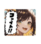 毎日美少女・ファンタジー10◆異世界AI女子（個別スタンプ：40）