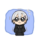 私が死ぬための乙女ゲーム(デフォルメ)（個別スタンプ：1）