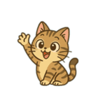 ハッピー＆ラッキースタンプ(=^ェ^=) ⑮（個別スタンプ：38）