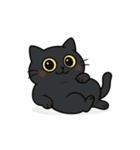 ぽっちゃり猫スタンプアレンジ用（個別スタンプ：4）