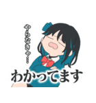 宮舞モカの進捗ダメダメです（個別スタンプ：9）