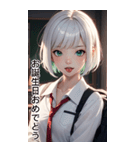 おとなしい女の子の日常用語（個別スタンプ：37）