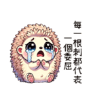 爆Qハリネズミボールボール（個別スタンプ：1）