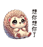 爆Qハリネズミボールボール（個別スタンプ：14）
