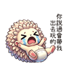 爆Qハリネズミボールボール（個別スタンプ：32）