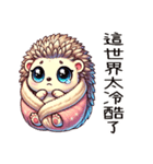 爆Qハリネズミボールボール（個別スタンプ：35）