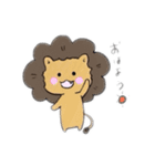 小学生のための動物スタンプ（個別スタンプ：2）