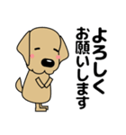 大きな文字 気づかい 犬好きさんへ 修正版（個別スタンプ：2）