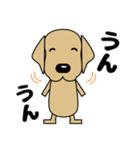 大きな文字 気づかい 犬好きさんへ 修正版（個別スタンプ：26）