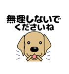 大きな文字 気づかい 犬好きさんへ 修正版（個別スタンプ：32）