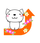 優しい気づかい❤かわいい 猫 夏編 修正版（個別スタンプ：13）