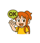 登山ガールスタンプ（個別スタンプ：3）