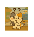 小發喵・いるかな？（個別スタンプ：14）