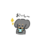ダックスのP。（個別スタンプ：3）