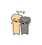 ダックスのP。（個別スタンプ：11）