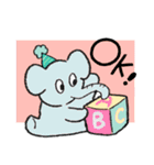 動物さんのゆるスタンプ（2）（個別スタンプ：3）