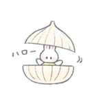 おやさいふんわりうさちゃん（個別スタンプ：11）