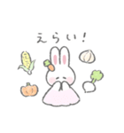 おやさいふんわりうさちゃん（個別スタンプ：36）