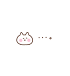 しろねこの気持ちを伝える省スペース2（個別スタンプ：25）