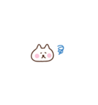 しろねこの気持ちを伝える省スペース2（個別スタンプ：30）