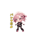パンクロック☆ガールズ（個別スタンプ：34）