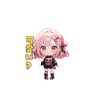 パンクロック☆ガールズ（個別スタンプ：35）